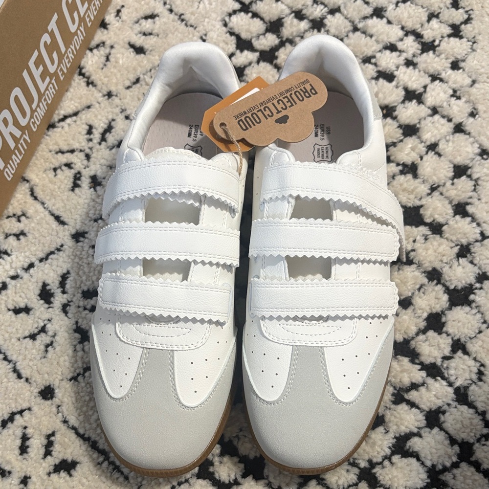 Project Cloud White Sneakers